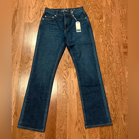NWT Daily Blue Manya Classic Straight Leg Jean Size 27 - Picture 3 of 5